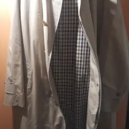 Тренч Aquascutum с английской клеткой, размер L