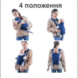 Ерго-рюкзак для новонароджених Baby Carriers Синій