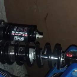 Амортизатор DNM RCP 2S 200 мм + пружина Fox DHX 550 lb/in