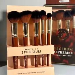 Набір пензлів для макіяжу Spectrum Collections Pantherine 5 Piece Face Brush Set