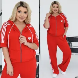Спортивный костюм женский из двухнитки