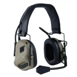Тактичні навушники Active Headset з активним шумозаглушенням та підтримкою рації