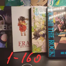 Фігурки та манга: "Blue Lock", "Era", "Проєкт "Проєкт"", "Komi Can't Communicate", "My Hero Academia"