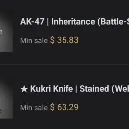 Скины CS2: AK-47 Наследство BS и Kukri Knife Патина WW