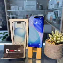 iPhone 15 Blue 128 GB Вживаний
