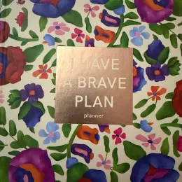 Набір планерів ORNER "I HAVE A BRAVE PLAN" та "Мої щоденні плани" + книга "89 речей, які варто спробувати"