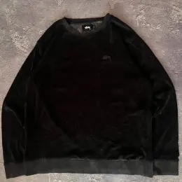 Stussy Velvet Sweatshirt M