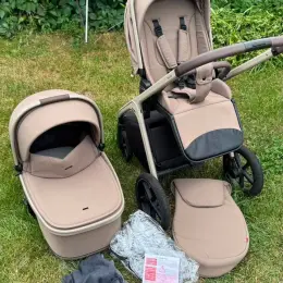 Коляска 2в1 Carello Vector 2025 Walnut Beige