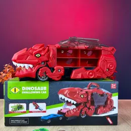 Игрушка Dino Truck с 4 машинками
