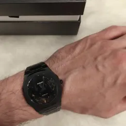 D1 Milano BLACK DLC Ultra Thin Watch | 40mm