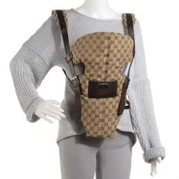 Vintage Gucci Baby Carrier Bag