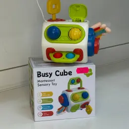 Busy Cube Montessori Sensory Toy