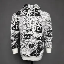 Худі Dolce & Gabbana біло-чорне