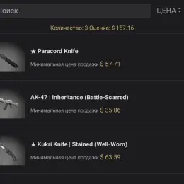 AK-47 Наследие BS, Кукри Патина WW, Паракорд нож