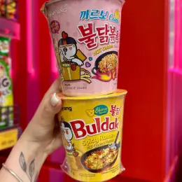 Локшина Samyang Buldak Carbonara / Cheese Cup 80g