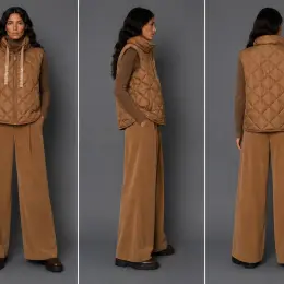 Комплект одягу MaxMara: жилет, піджак та штани