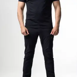 Штани Geckon Military Flex Black вологостійкі