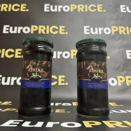 Оливки чорні Атена с/б 350г