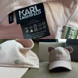 Кепка Karl Lagerfeld рожева