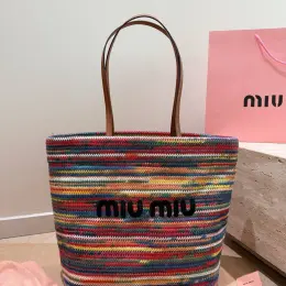 Сумка Miu Miu текстильная разноцветная