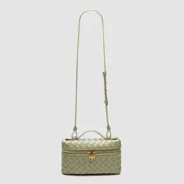 Bottega Veneta Bang Bang Light Green сумка зі шкіри
