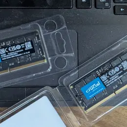 2 планки оперативной памяти Crucial CT16G48C4055 DDR5 16GB
