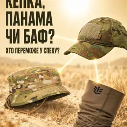 Тактичне спорядження: кепка 5.11, панама SAS та літній баф