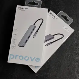 Proove Iron Link 5 in 1 Type-C Hub (2*Type-C + 2*USB3.0 + HDMI)