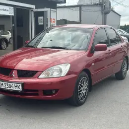 Mitsubishi Lancer 2008 1.6л Автомат Красный