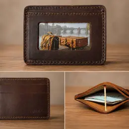 Кошелёк Saddleback Leather ID Wallet, кожа, ручная работа, Made in USA