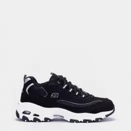 Черевики Skechers 66666125 BLK жіночі шкіра фліс
