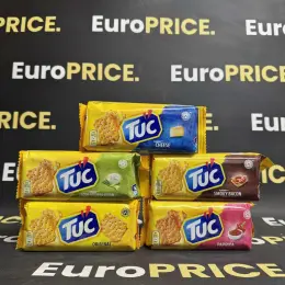 Печиво TUC Класік, Паприка, Зелень, Бекон, Сир