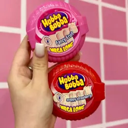 Жуйка Hubba Bubba Mega Long Fancy Fruit / Snappy Strawberry 56г