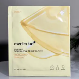 Medicube Kojic Acid Turmeric Brightening Gel Mask осветляющая маска с койевой кислотой и куркумой