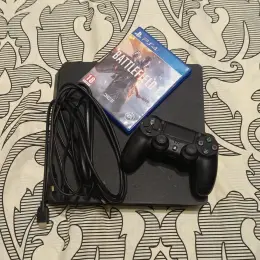 Sony PlayStation 4 Slim с играми Battlefield 1, Stalker, Minecraft