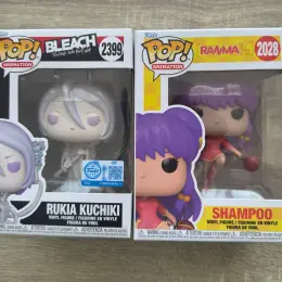 Комплект фігурок Funko Pop Rukia Kuchiki (Bleach) та Shampoo (Ranma 1/2)