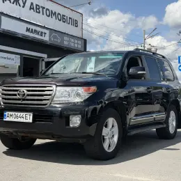 Toyota Land Cruiser 2012 Дизель 4.5л Автомат Полный Привод Черный