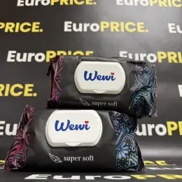 Серветки вологі дитячі Wewi Super Soft 120 шт.