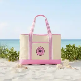 Victoria's Secret Canvas Tote Bag рожева