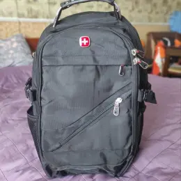 Рюкзак Swissgear чорний, 40л, 50х30х20 см