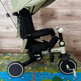Детский велосипед Turbo Trike MT 1036 трансформер 4в1 Green