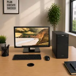 Комплект: Монитор DELL P2211HT 22" IPS 1920x1080 и Системный блок (I3-6100, 8GB RAM, 240GB SSD, Windows 10)