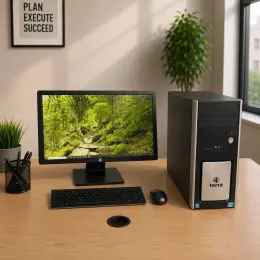 Комплект: Монитор HP E231 23" IPS 1920x1080 и Системный блок (I3-540, 4GB RAM, 256GB SSD, Windows 10)