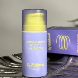 Нічний крем для обличчя By Wishtrend Vitamin A-mazing Bakuchiol Night Cream 30 г