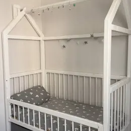 Дитяче ліжечко з захисним бортиком 148x78 см