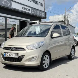 Hyundai i10 I покоління (FL) 2013 Бежевий
