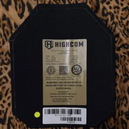 Комплект керамічних бронеплит HighCom Armor 4s17 (США) 6 клас ДСТУ (NIJ IV) - 2 шт.