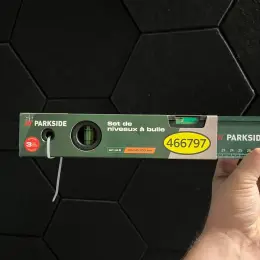 Набір бульбашкових рівнів Parkside 40/60/100 см