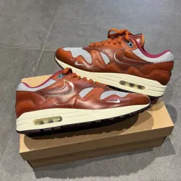 Nike x Patta Air Max 1 The Next Wave Dark Russett Brown