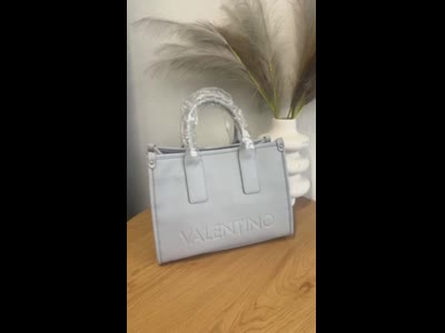 Сумка Valentino світло-сіра